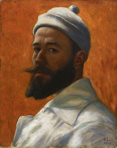 Autorretrato de Hugo Simberg